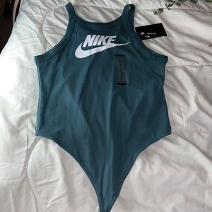 Blue Nike top